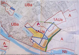 Carte PLU zone montjoie